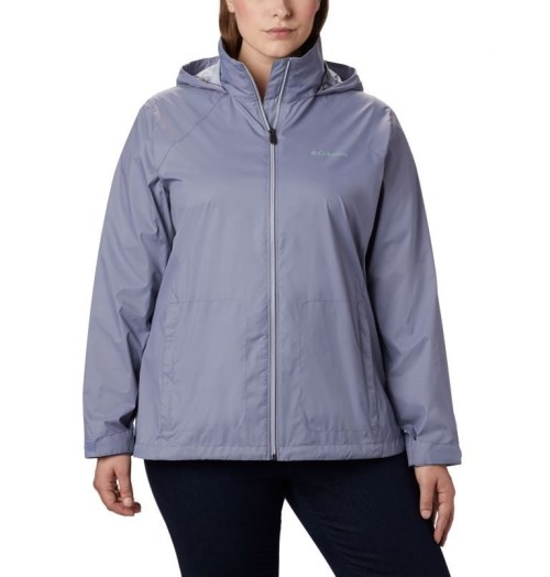 Jacheta Columbia Switchback III Dama Gri | Plus Size LA981ZSQ0